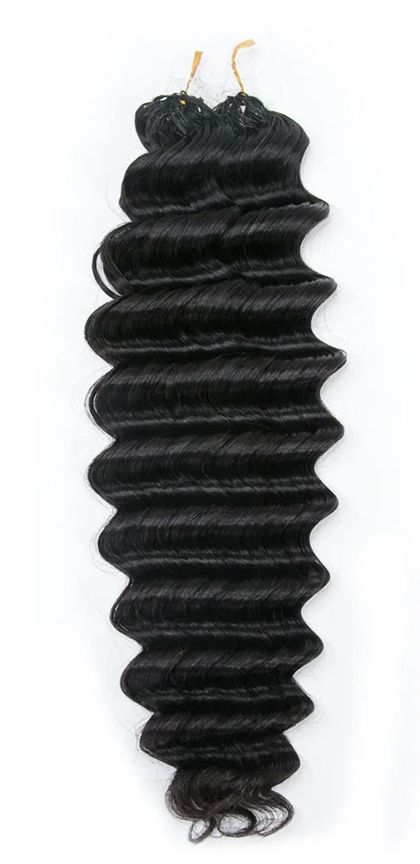 Deep Wave & Burmese Curly Crochet Hair
