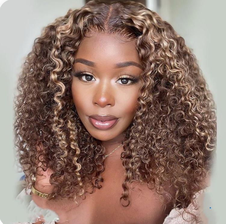 Honey blonde 150% Density 13x4 Lace Front Wigs Baby Hair