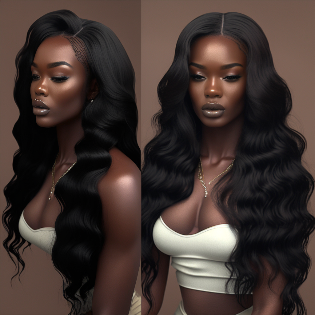 BODY WAVE LACE FRONTAL WIG - 100% HUMAN VIRGIN HAIR