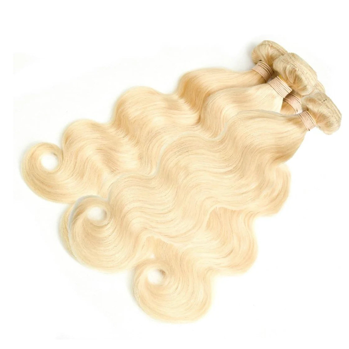 BLONDE BODY WAVE HAIR BUNDLE - 100% HUMAN VIRGIN HAIR