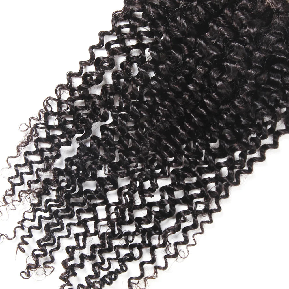 JERRY CURLY LACE CLOSURE 4*4 - 100% HUMAN VIRGIN HAIR