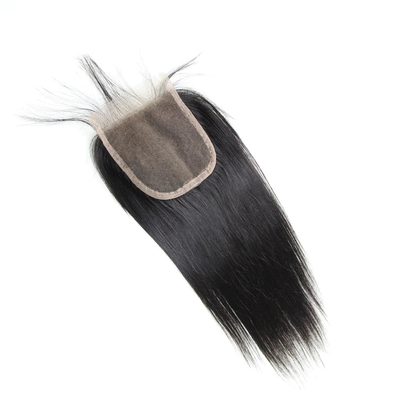 STRAIGHT LACE CLOSURE 4*4 - 100% HUMAN VIRGIN HAIR
